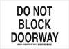 Door Sign - 127092 - Brady Corporation