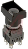 Switch, Pushbutton; Panel Mount; LED; 1500 VAC (Min.); 1 N.O & 1 N.C; Silver - 70155898 - Allied Electronics, Inc.