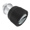 Captive Screw, 10-32 Thread, Floating, Slotted Recess, Knurled Black Knob - 47-11-512-50 - Southco