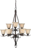 Large Chandeliers-Glass Shade - 86861 - Light Center (The)