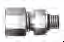 DIN Bite Type Tube Fitting - DCM-GED Male Connector with ED-Ring - Image