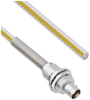 Teflon Jacket Cable Assembly TRB Insulated Bulk Head 3-Lug Cable Jack with Bend Relief to Blunt .236