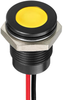 Led Panel Indicator, Yellow, 14Mm, 24Vdc Rohs Compliant Apem - 65AH9413 - Newark, An Avnet Company