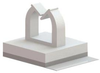 Wire Saddle, Adhesive, Nylon 6.6/natural; Cable Clamp / Clip Type Essentra Components - 86AH0768 - Newark, An Avnet Company