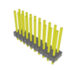 Headers, Male Pins - 612-MTSW-110-22-G-D-440-ND - DigiKey