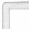 Barbed fittings, Elbow Connector, Clear PP, 10 mm ID, 7 mm, 30 mm, 30 mm; 20/pack -- GO-06285-40 - Image