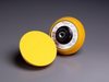 3M Finesse-It 14738 Yellow Disc Pad - 5/8-11 Hook & Loop Thread Attachment - 051144-14738 - R. S. Hughes Company, Inc.