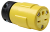 Rubber Housing Connector, Yellow - 1549 - Legrand