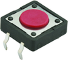 Switch, Tactile, Spst-No, 50Ma, Though Hole; Product Range Multicomp Pro - 67P3652 - Newark, An Avnet Company