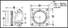 Circular Conn, Plug, Size 8, 4Pos, Wall; Product Range Amphenol Industrial - 95F1705 - Newark, An Avnet Company