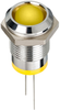 Led Indicator, Panel, 14Mm, Yellow, 2V; Led Colour Apem - 91Y6925 - Newark, An Avnet Company