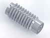 Check Valves, Ball Type - Threaded Insert, Metal seat -- ZFLC-0-10/32-SS - Image
