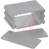 ALUM ENCLOSURE, 2 PLATES, 8 SCREWS, SILVER ANODIZED, 1.18 H X 4.27 W X 3.15 D - 70020242 - Allied Electronics, Inc.