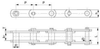 Conveyor Chain For Metallurgy And Mine - Image