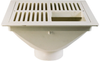 12 in. Square PVC Sanitary Floor Sink -- FS-500 - Image