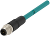 Sensor Cord, 4P M12 Plug-Free End, 2M; Connector Type A Te Connectivity - 57AJ8922 - Newark, An Avnet Company