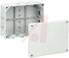 Enclosure,Junction Box,Polypropylene,IP54,NEMA 12/13,HP190,7.83 x 5.87 x 3.03in - 70074676 - Allied Electronics, Inc.