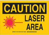 Radiation & Laser Sign - 129176 - Brady Corporation