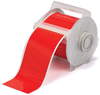 Brady B-595 Red Indoor / Outdoor Vinyl Thermal Transfer Continuous Thermal Transfer Printer Label Roll - 4 in Width - 100 ft Length - 113119 - 754473-99786 - R. S. Hughes Company, Inc.