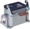 19005000 - LAPP EPIC® HB 6 Standard Surface Mount Base - Top Double-Entry - Metric 20 - No Dust Cover - OLF19005000 - Lapp Tannehill