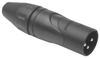 Connector, Xlr, Plug, 3Pos, Cable; No. Of Contacts Amphenol - 23AC1141 - Newark, An Avnet Company