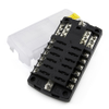 Blue Sea Systems 5026 ST Blade Fuse Block, 12 Circuits with Negative Bus and Cover -- 78153 - Image