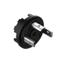GSP-U - Male Receptacle, Form A, Contacts: 3 (no PE), solder type, 50 V | 16 A -- GSP-U 3000 0PE - Image