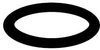 Fisnar 5401037 Buna N Barrel Adapter O-Ring 30/55 cc - 5401037 - Ellsworth Adhesives