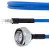 Low PIM 7/16 DIN Male to QMA Female Plenum Cable SPP-250-LLPL Coax in 48 Inch and RoHS with LF Solder - FMCA1791-48 - Fairview Microwave Inc.