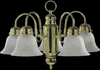 6429-5-2 Mid. Chandeliers-Glass Down - 304483 - Capital Lighting, Inc.