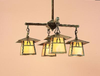 CCH-8/4BGW-VP Mid. Chandeliers-Glass Down - 475902 - Capital Lighting, Inc.