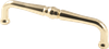 Colonial Pull, Large, Polished Brass - 814652 - HardwareSource, Inc.