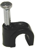 Coaxial Cable Clip, 100pcs. -- 82-955