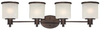 Bathroom Fixtures-Four Lights - 366619 - Capital Lighting, Inc.