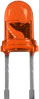 3MM ORANGE LED - WP132XNT - Kingbright Corporation