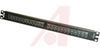 HD PATCH PANEL(PRELOADED), CAT5E HD-110PATCH PANEL, 24-PORT, 1U, BLACK - 70038356 - Allied Electronics, Inc.