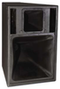 High Output, Three-Way, 40 x 30 Degree Full Range Loudspeaker with Dual 12 Inch Slot Loaded LF, Black Finish - PD5322/43 - Visual Sound, Inc.