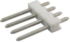 Wire-Board Connector Header, 4 Position, 0.1In; Connector Systems Amp - Te Connectivity - 26AC6922 - Newark, An Avnet Company