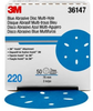 3M Hookit Ceramic Aluminum Oxide Hook & Loop Disc - 3 in Diameter Multi-Hole Vacuum Holes - 36147 - 051131-36147 - R. S. Hughes Company, Inc.