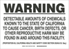 Brady B-555 Aluminum Rectangle White Chemical, Biohazard, Hazardous & Flammable Material Sign - 14 in Width x 10 in Height - 122343 - 754473-71270 - R. S. Hughes Company, Inc.