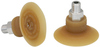 Flat suction cup (round) for careful gripping of paper, plastic film, etc. SGPN 24 NK-40 M5-AG -- 10.01.01.11979
