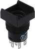 Switch, Pushbutton, Non-Illuminated, Dpdt, 3A, 250Vac; Product Range Nkk Switches - 11X1769 - Newark, An Avnet Company