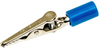 Alligator Clip, 7.9Mm, 10A, Blue; Connector Type Mueller Electric - 37B8850 - Newark, An Avnet Company