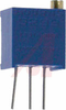 Trimmer;Cermet;Rest 500 Kilohms;PCB;Pwr-Rtg 0.5W;Dim 0.375inLx0.24inWx0.395inH - 70153601 - Allied Electronics, Inc.