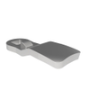 Quarter-Turn Cam Latch Cam, 14mm  Grip, 316 Stainless Steel, Electropolished - E5-9008 - Southco