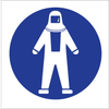 Brady B-946 Blue on White Square Vinyl Right-To-Know / Compliance Label - 1 1/2 in Width - 1 1/2 in Height - 58567 - 754476-58567 - R. S. Hughes Company, Inc.