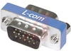 Changer, Slimline Gender; Hi-Density Subminiature; DB-15 male/male - 70127146 - Allied Electronics, Inc.