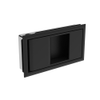 Multi-Point Compression Latch Actuator, Non-Locking Handle Style, Zinc alloy, Black - M3-10 - Southco