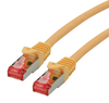 Patch Cord, Rj45 Plug, Cat6, 1M, Yellow; Lan Category Roline - 44AC0041 - Newark, An Avnet Company