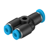 Pneumatics, Hydraulics - Fittings, Couplings, and Distributors - QSMY-4-3 - Quarktwin Technology Ltd.